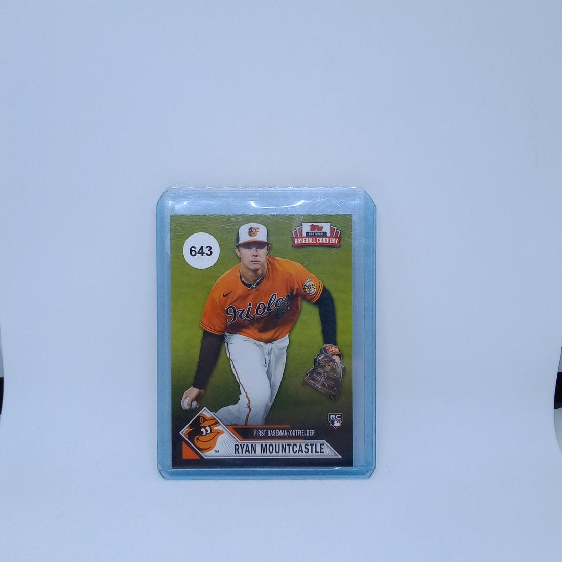 ryan mountcastle natl baseball card day rc (1 of 1)