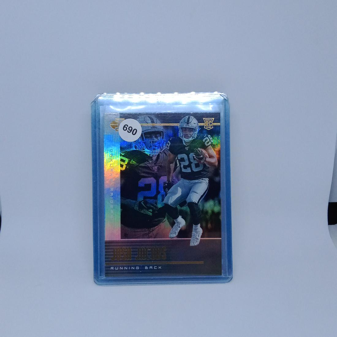 josh jacobs rookie card (1 of 1)