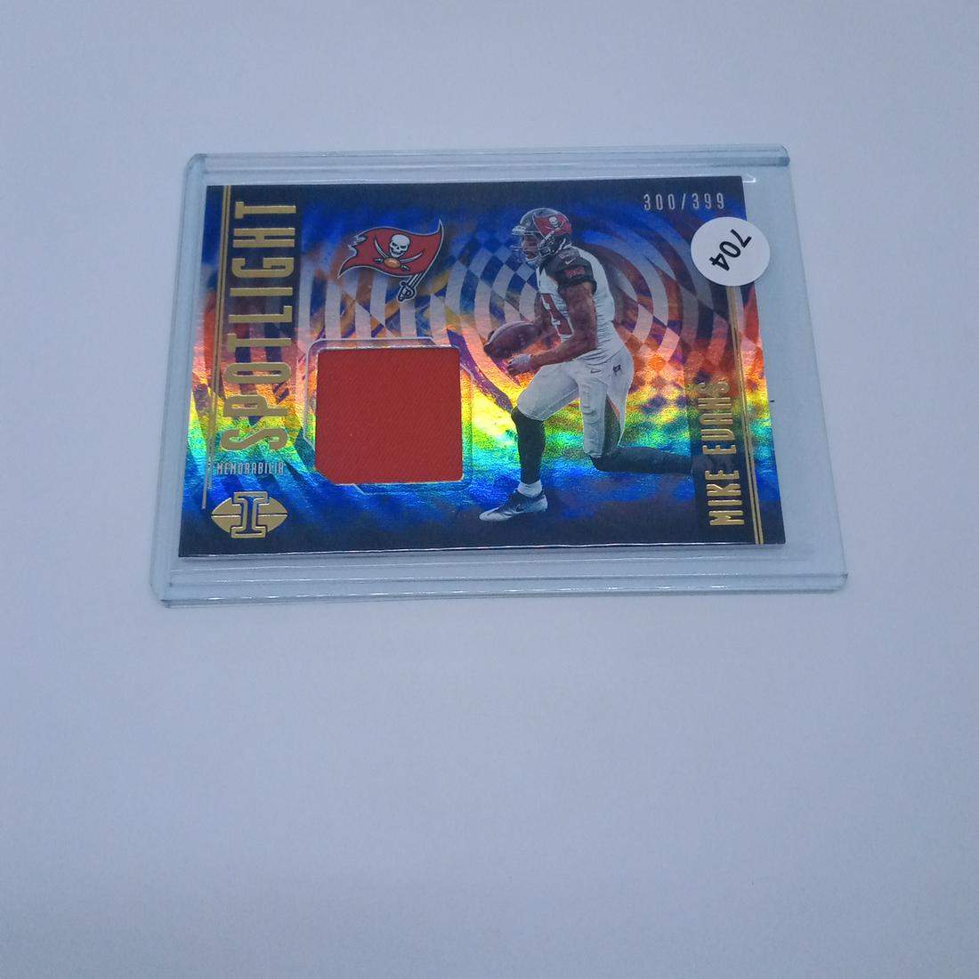 mike evans numbered jersey card 300/399 (1 of 1)