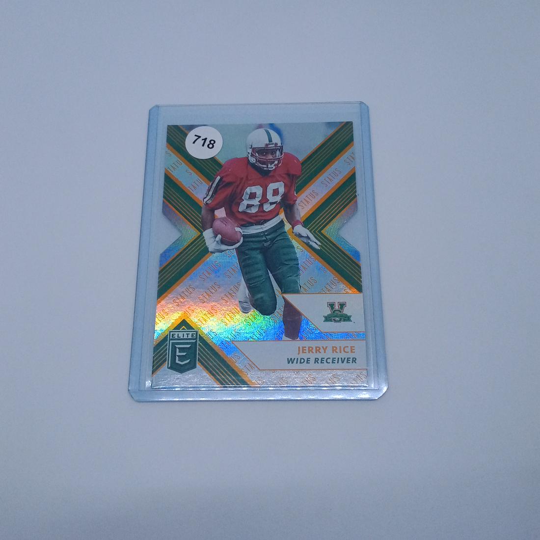 jerry rice elite series die cut card (1 of 1)