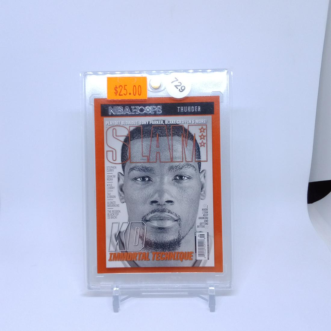 kevin durant slam magazine insert card (1 of 1)