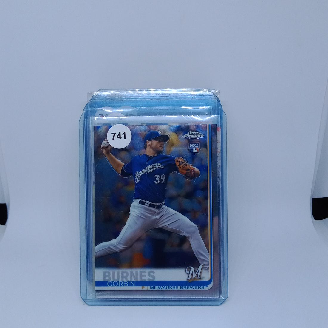 corbin burnes 2021 cy young winner rookie card (1 of 1)