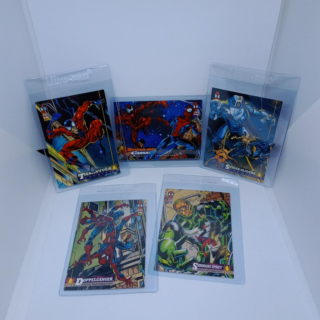 lot of 5 marvel 1994 spiderman cards (1 of 1)