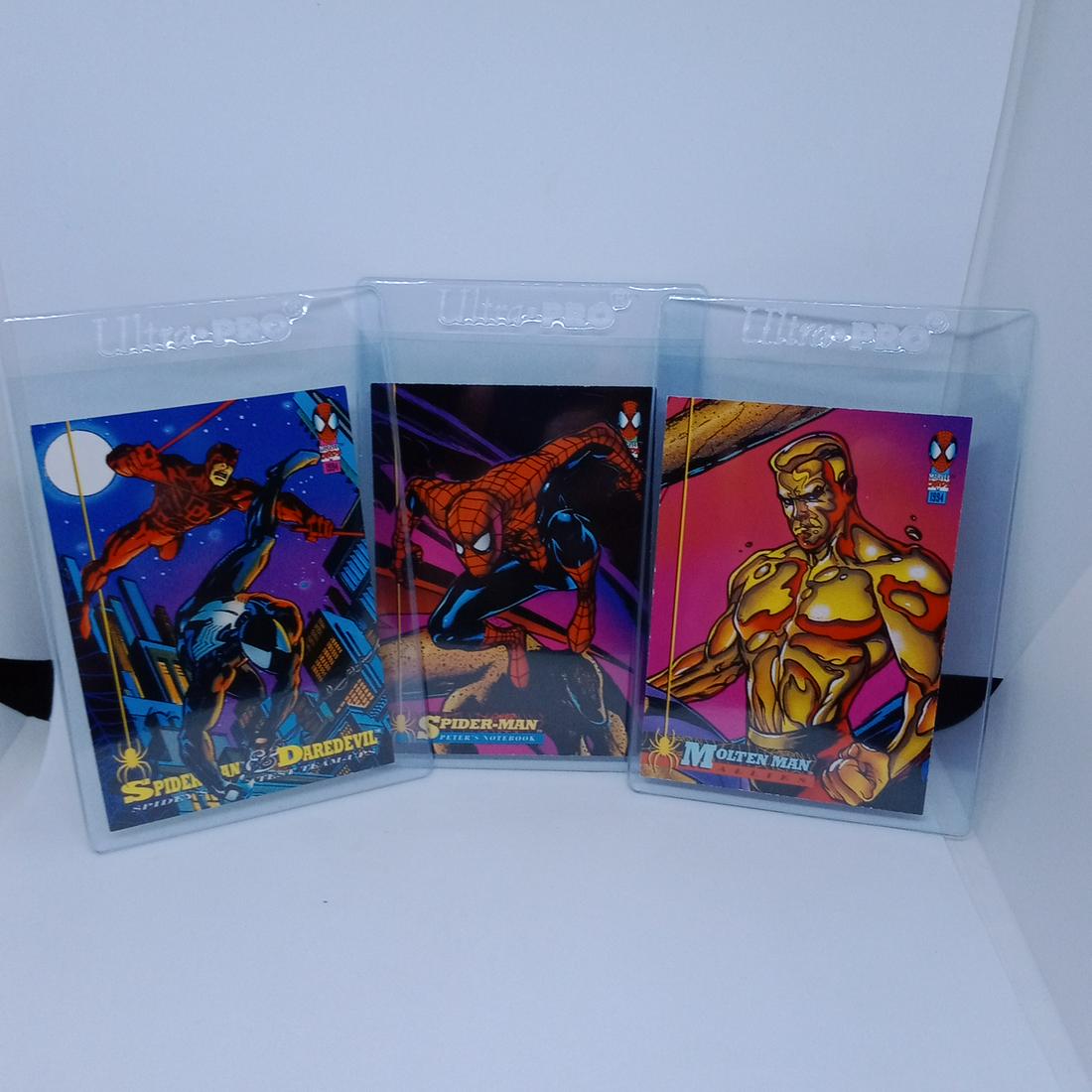 lot of 3 marvel 1994 spiderman cards (1 of 1)