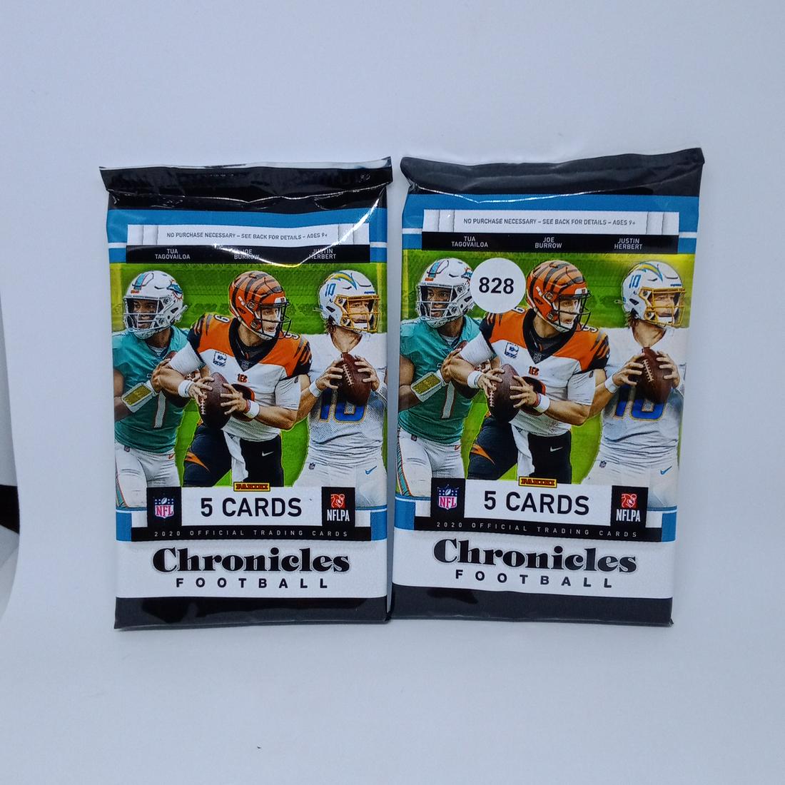 lot of 2 panini chronicles football sealed packs (1 of 1)