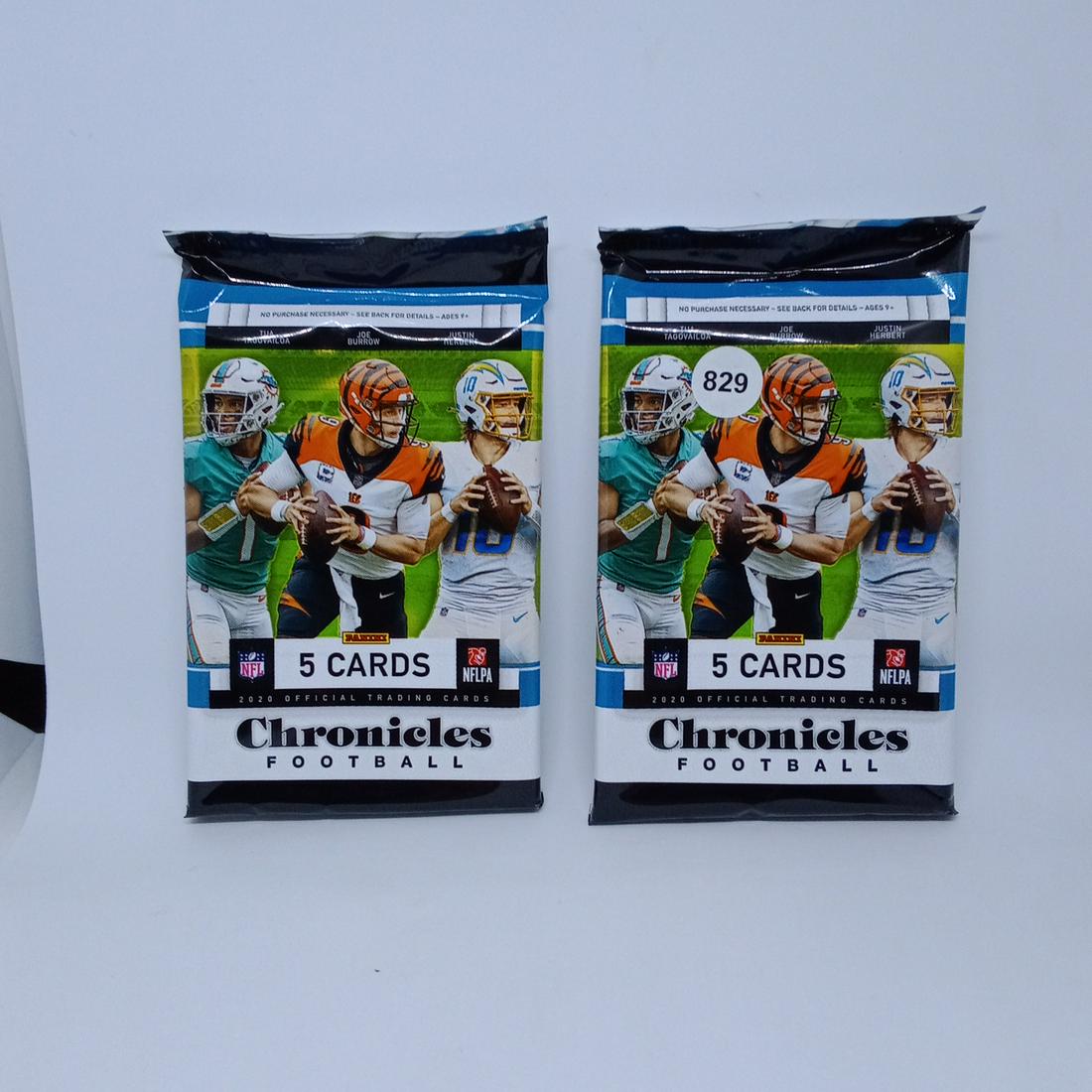 lot of 2 panini chronicles football sealed packs (1 of 1)