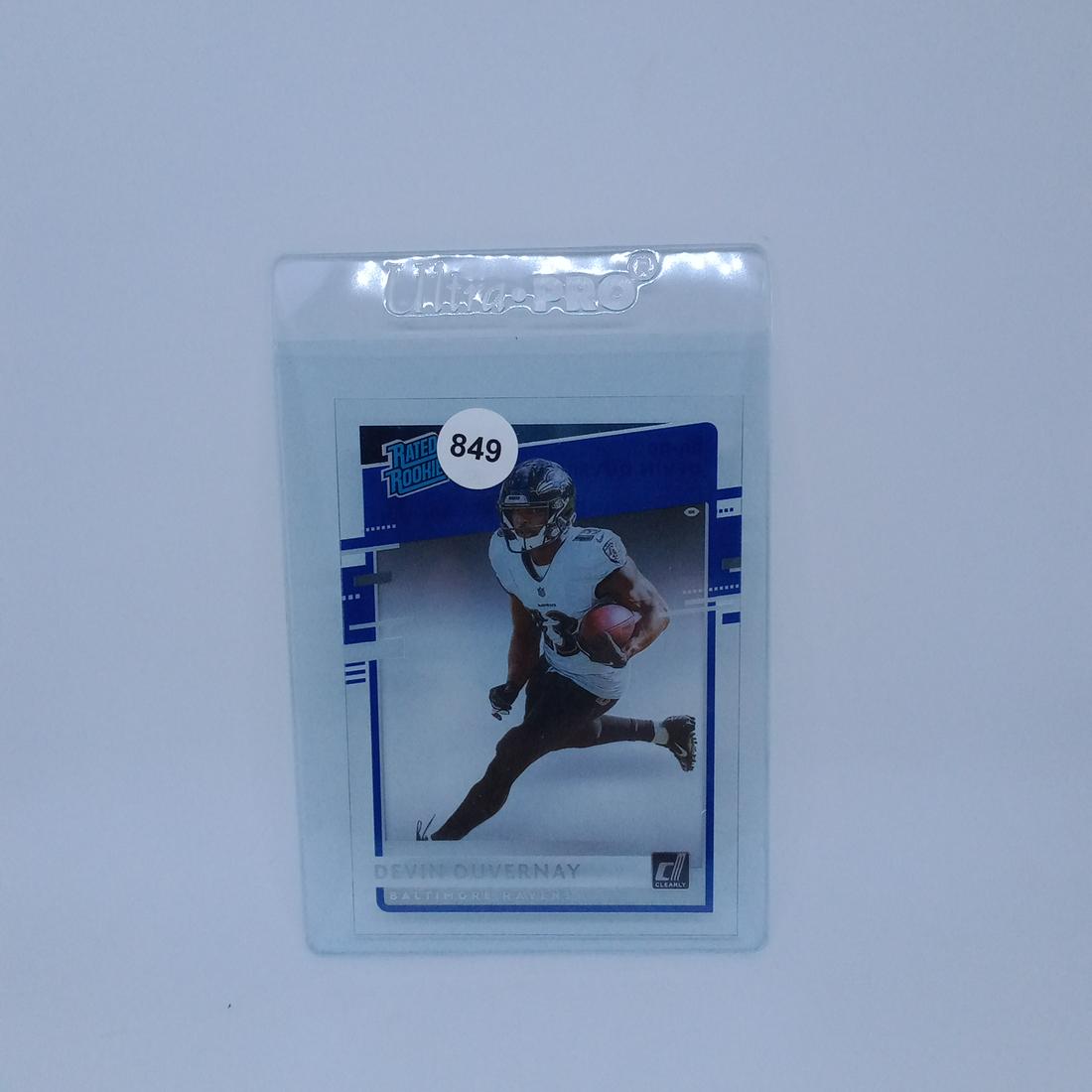 devin duvernay ravens clearly rated rookie (1 of 1)