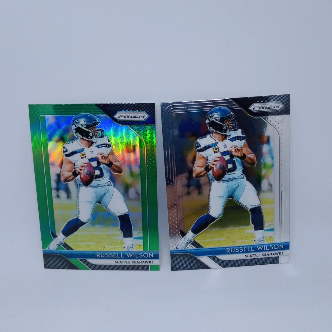 2018 russell wilson prizm and green parallel (1 of 1)