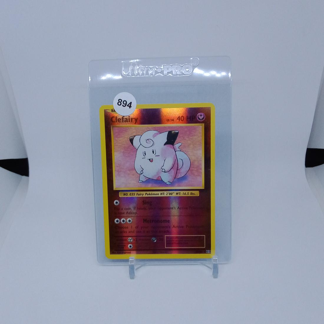 clefairy reverse holo pokemon card (1 of 1)