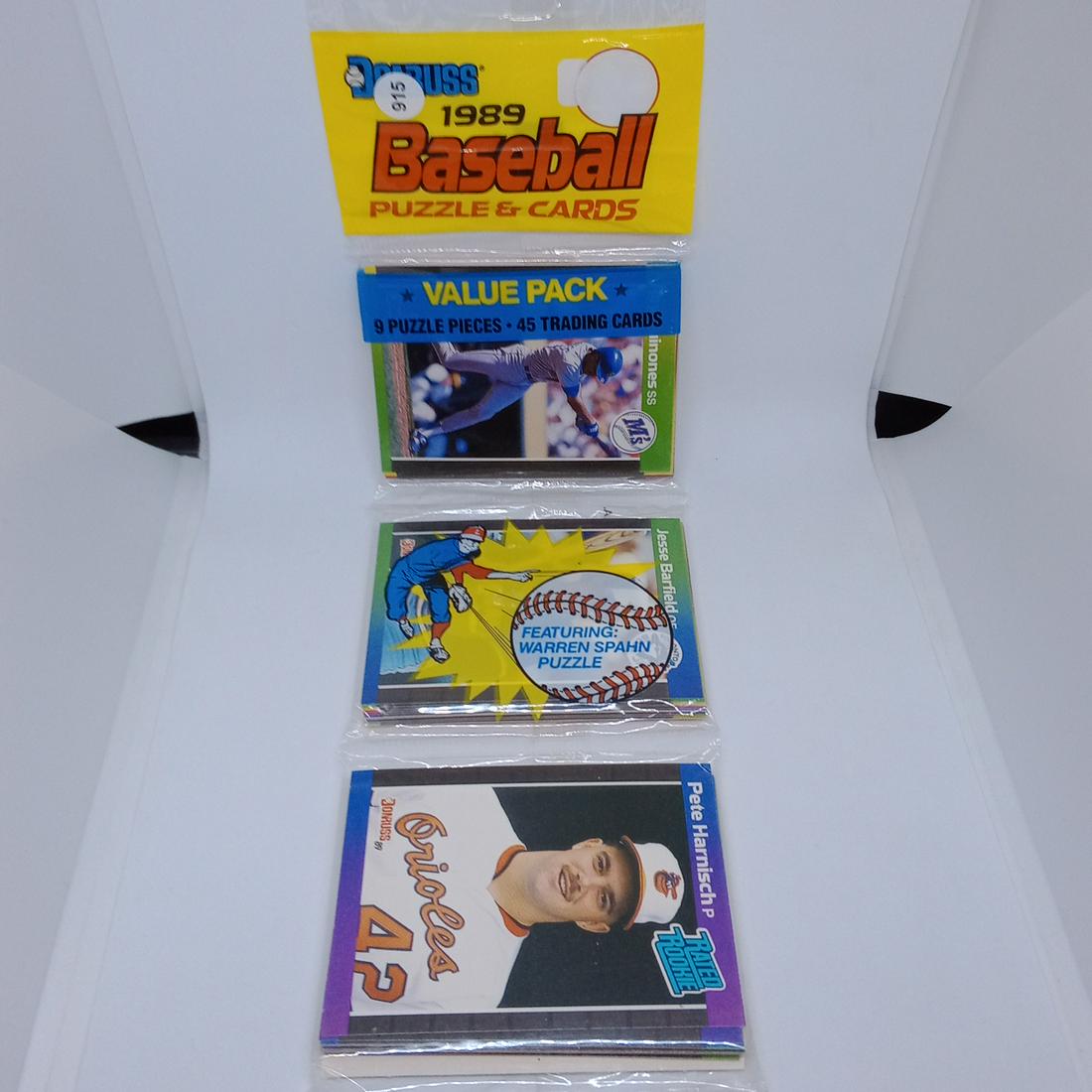 1989 donruss baseball rackk pack (1 of 1)