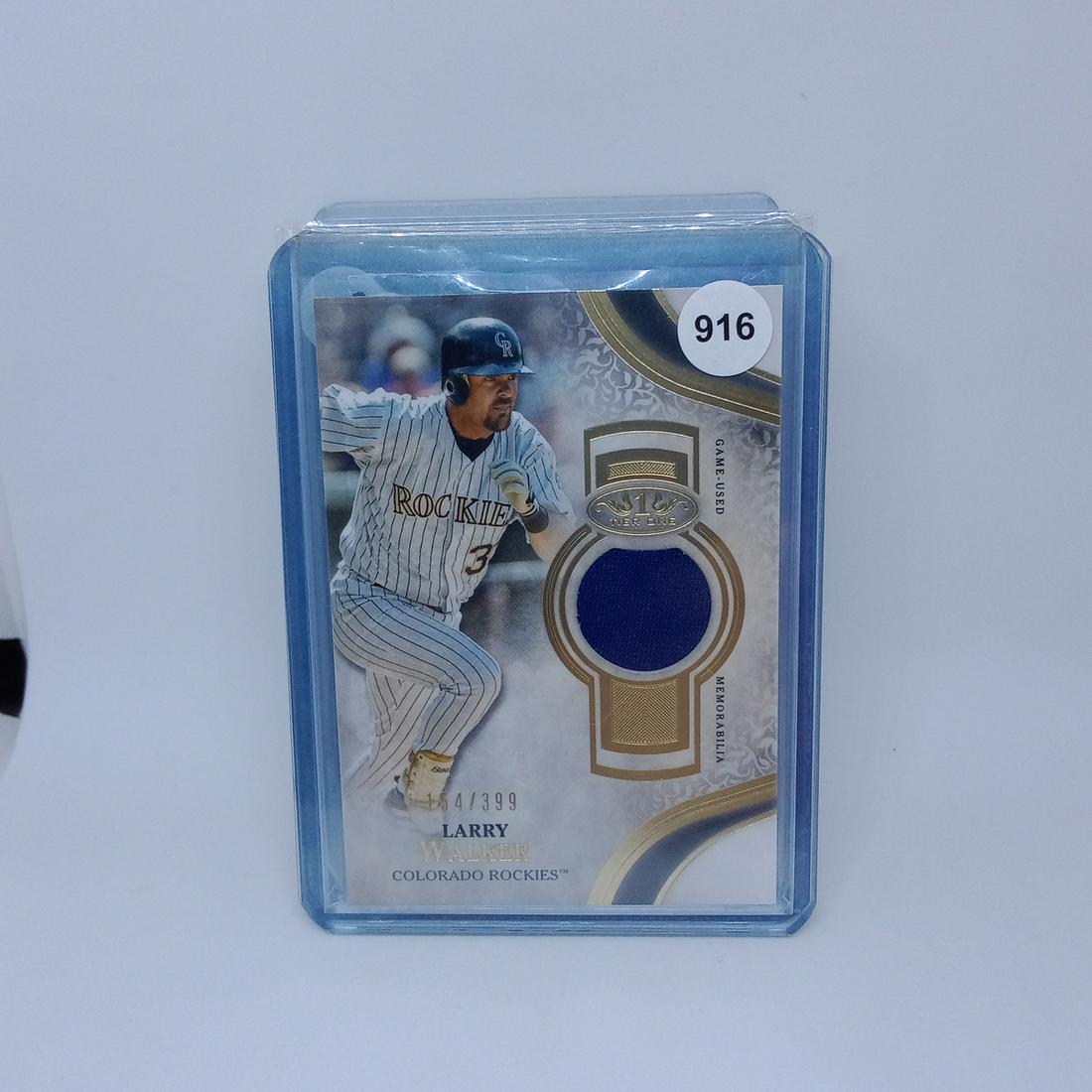 larry walker jersey card 154/399 (1 of 1)