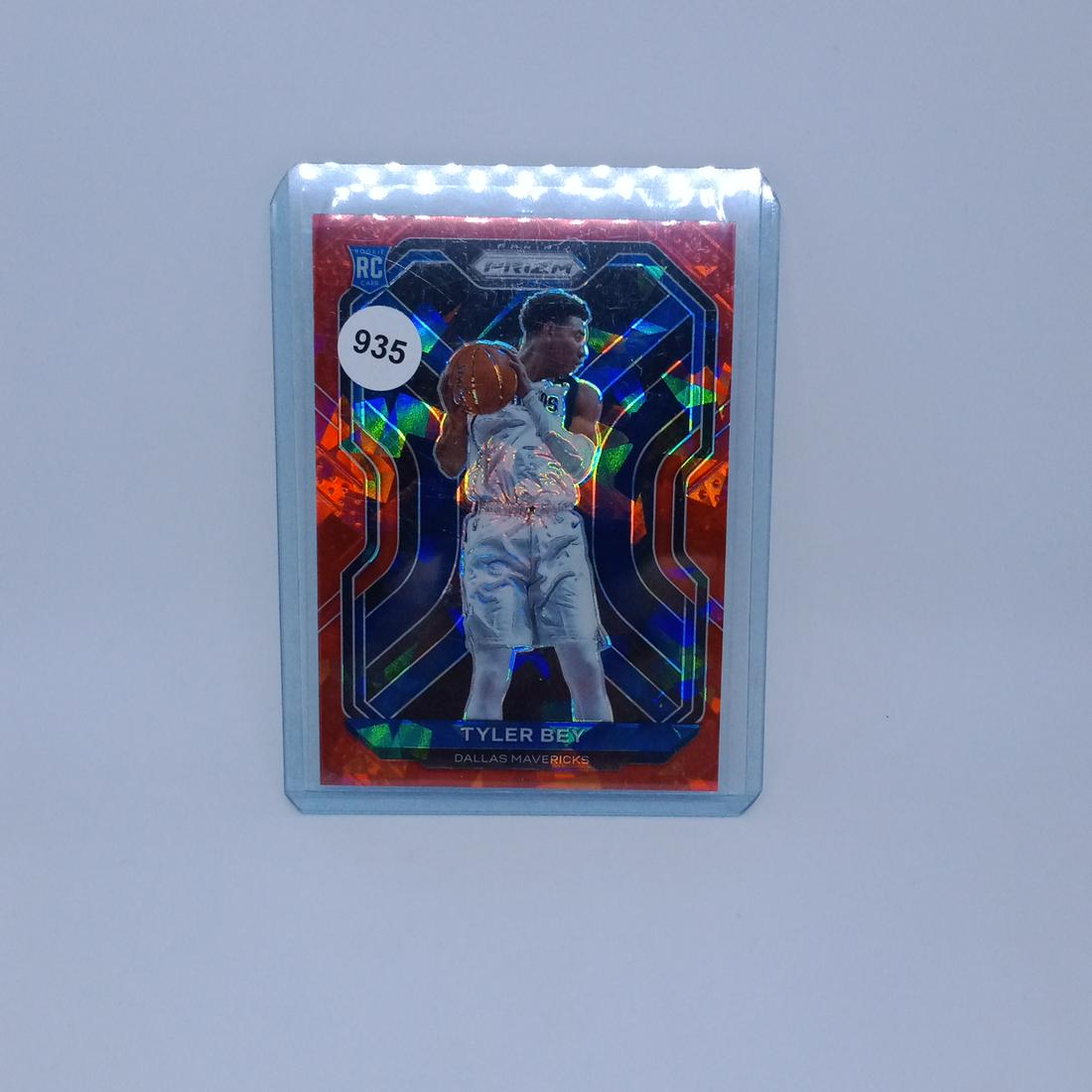 tyler bey red cracked ice prizm rookie (1 of 1)