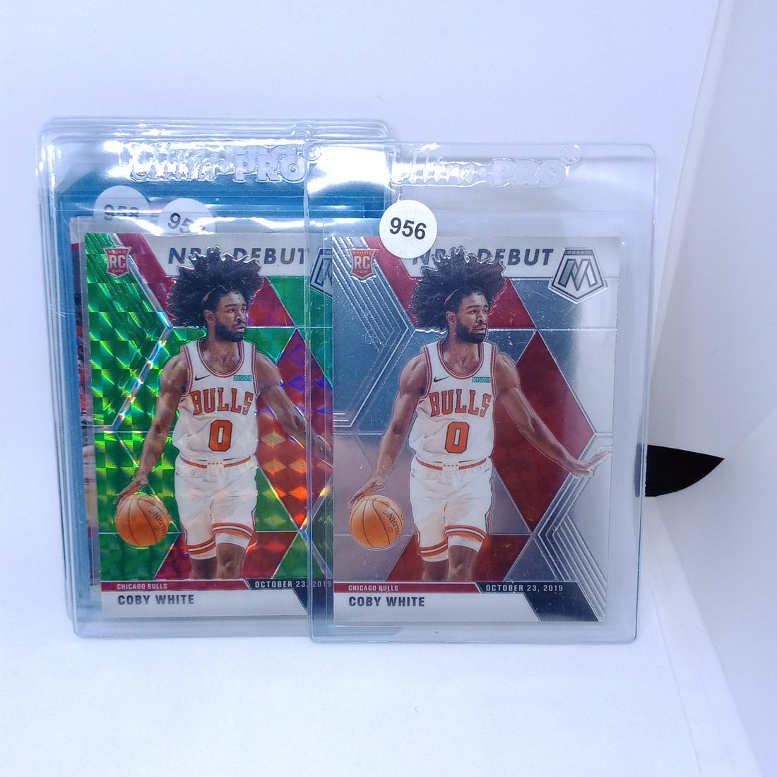 Coby white NBA debut with green mosaic prism (1 of 1)