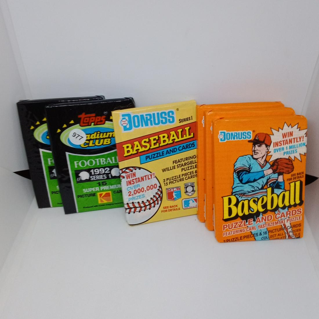 lot of 6 assorted wax packs (1 of 1)