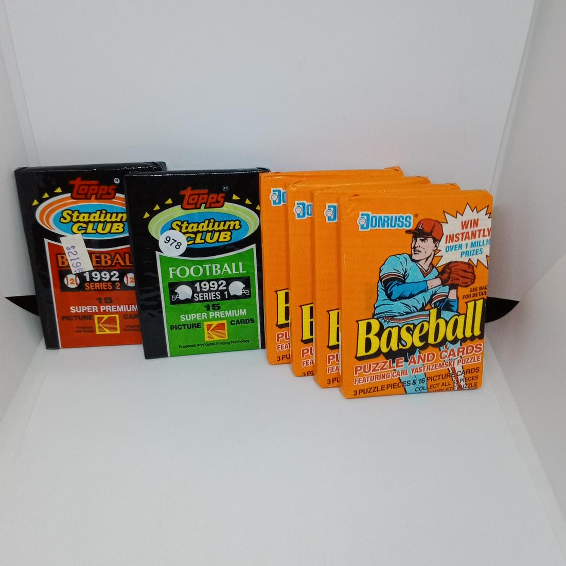 lot of 6 assorted wax packs (1 of 1)