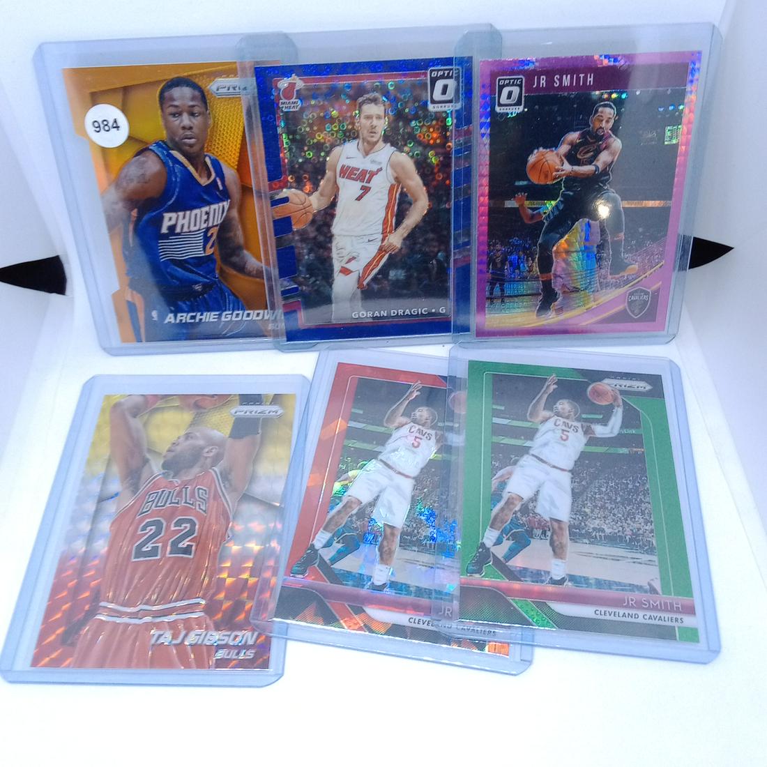 lot of 6 assorted basketball prisms (1 of 1)