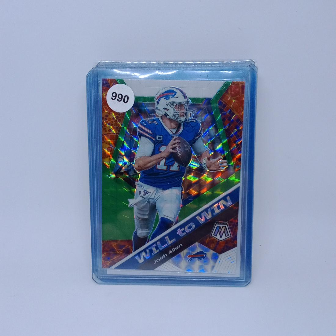 josh allen mosaic will to win green mosaic prizm (1 of 1)