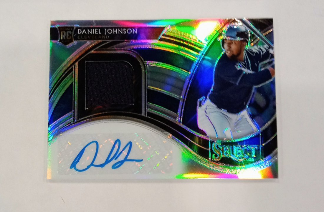 Daniel Johnson silver select rookie patch Auto 186/199 (1 of 1)