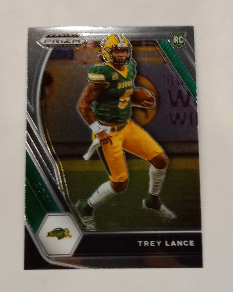 Trey Lance rookie card (1 of 1)