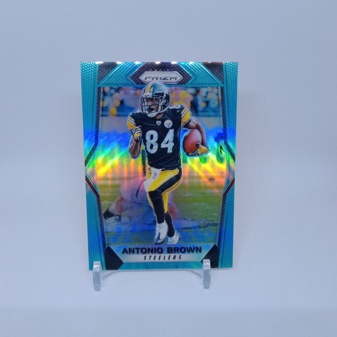 Antonio Brown blue prizm 150/199: Antonio Brown blue prizm 150/199