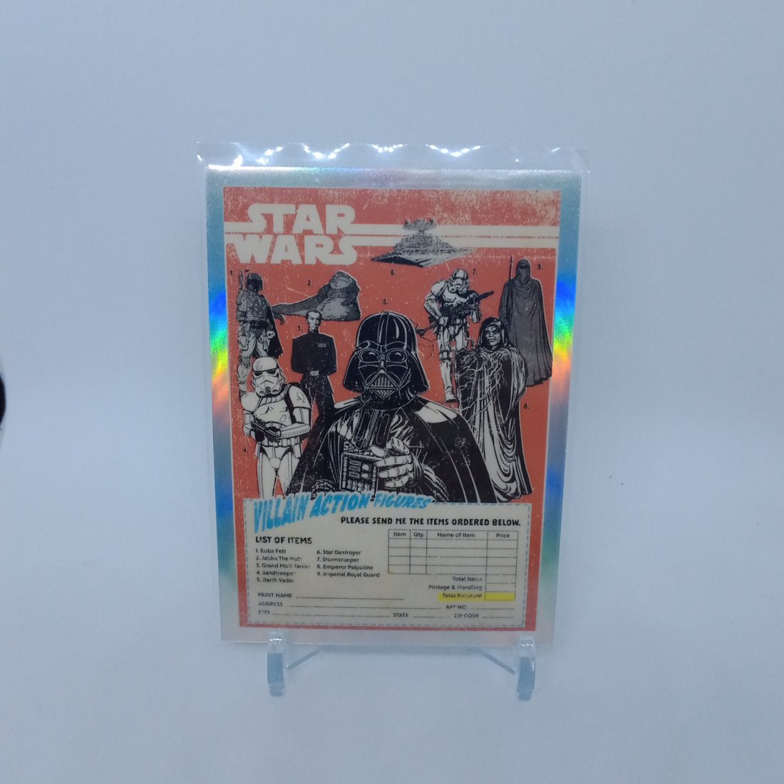 Topps Star Wars Galaxy chrome refractor (1 of 1)