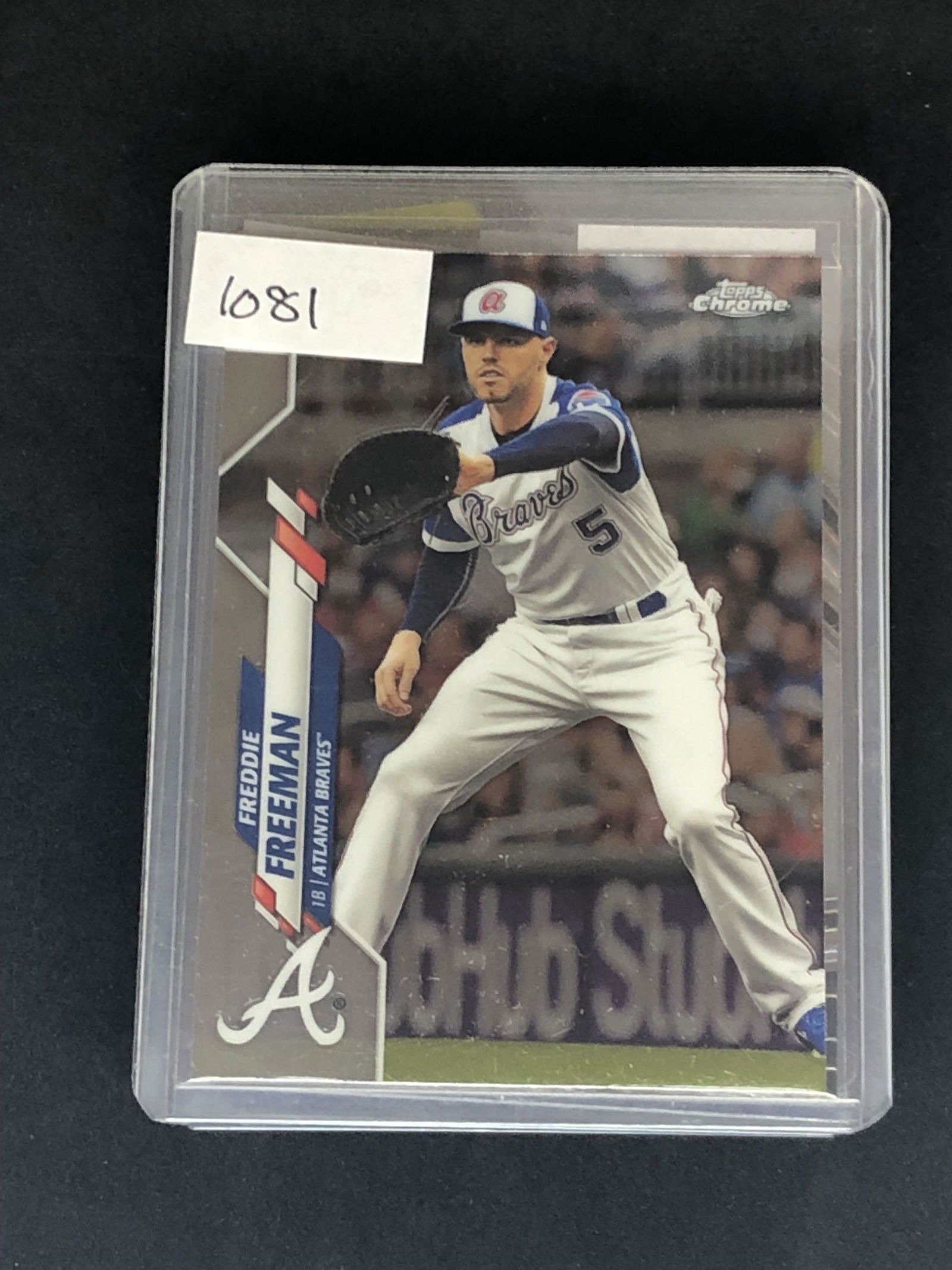 Freddie Freeman Topps Chrome (1 of 1)