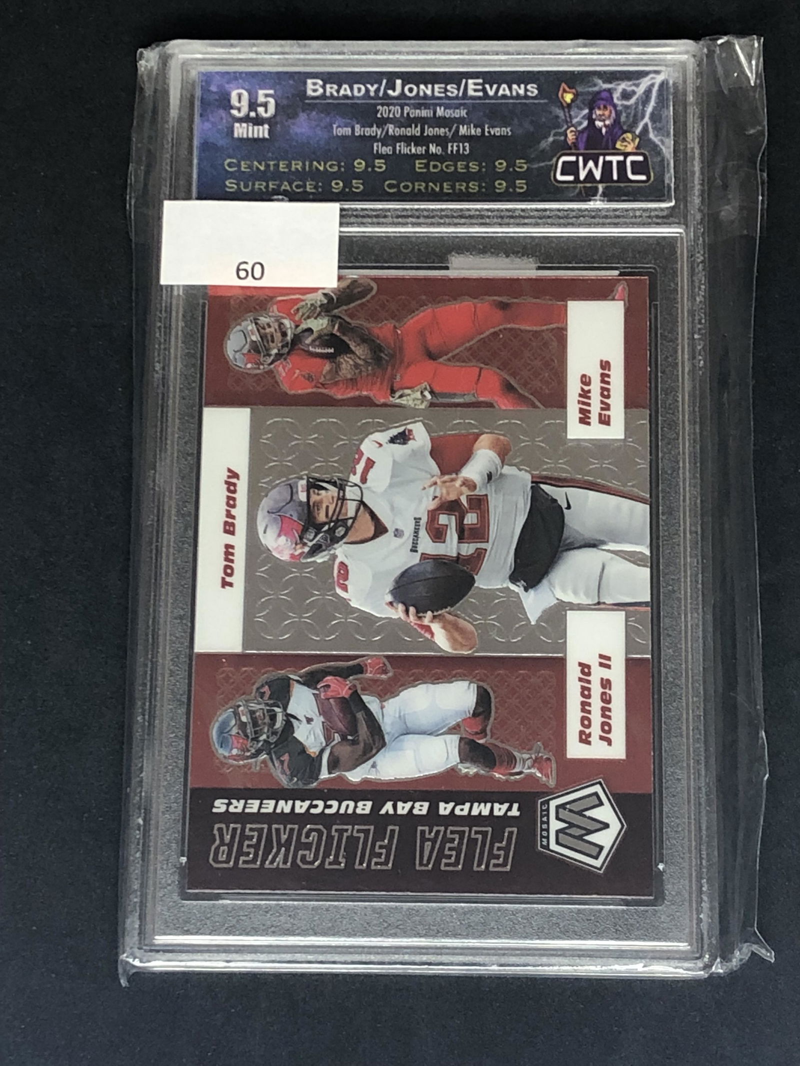 Brady/Jones/ Evans Panini Mosaic CWTC 9.5 (1 of 1)