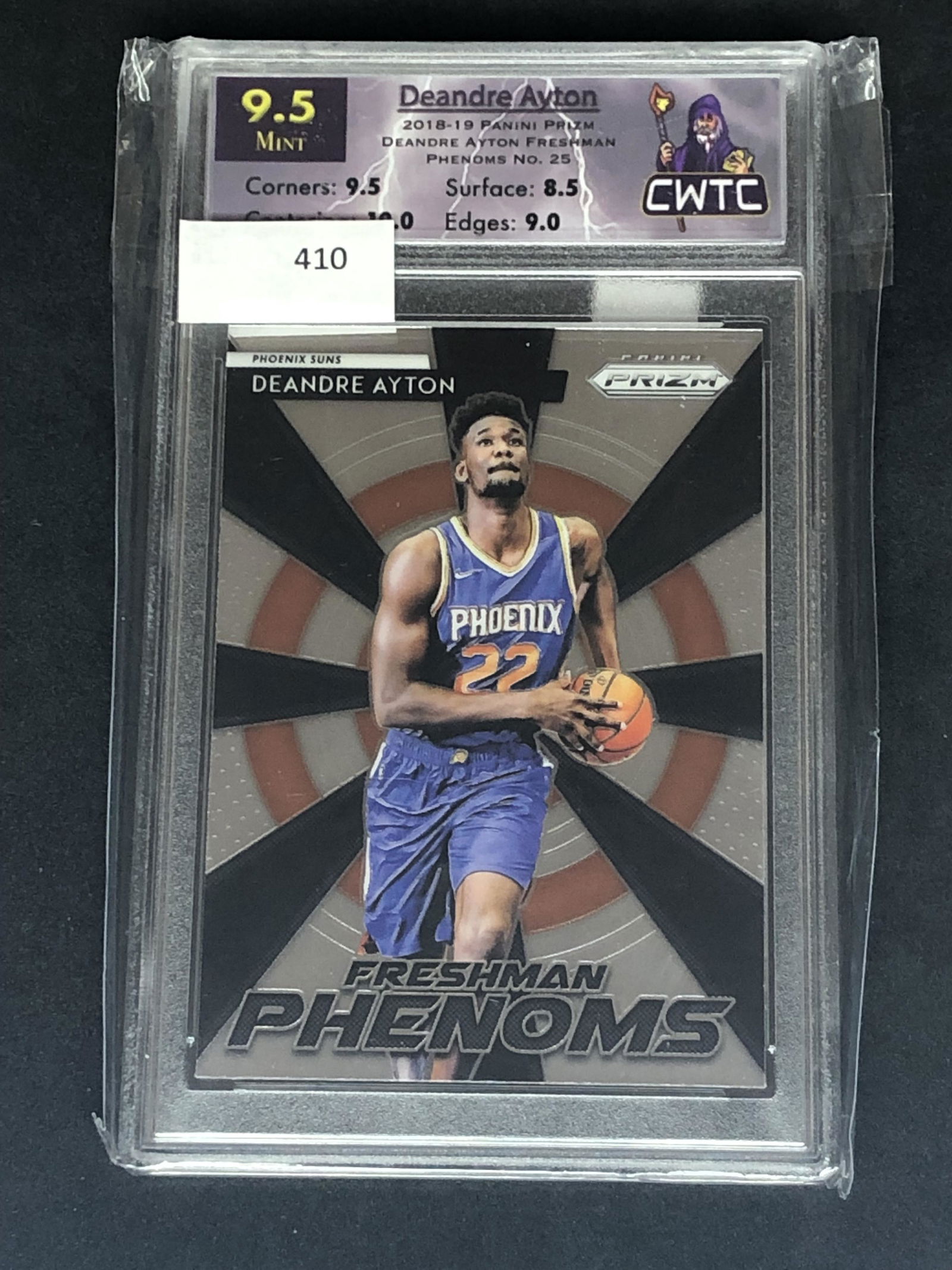 DeAndre Ayton Panini Prizm Freshman Phenoms CWTC 9.5 (1 of 1)