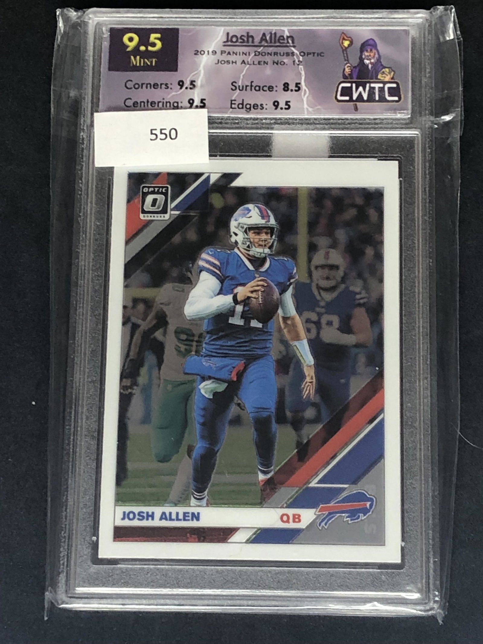 Josh Allen Panini Donruss Optic CWTC 9.5 (1 of 1)