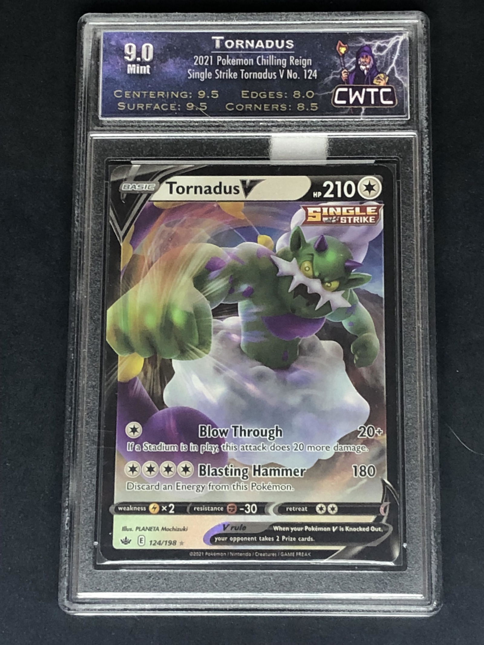 Tornadus V Pokemon Card CWTC 9 (1 of 1)