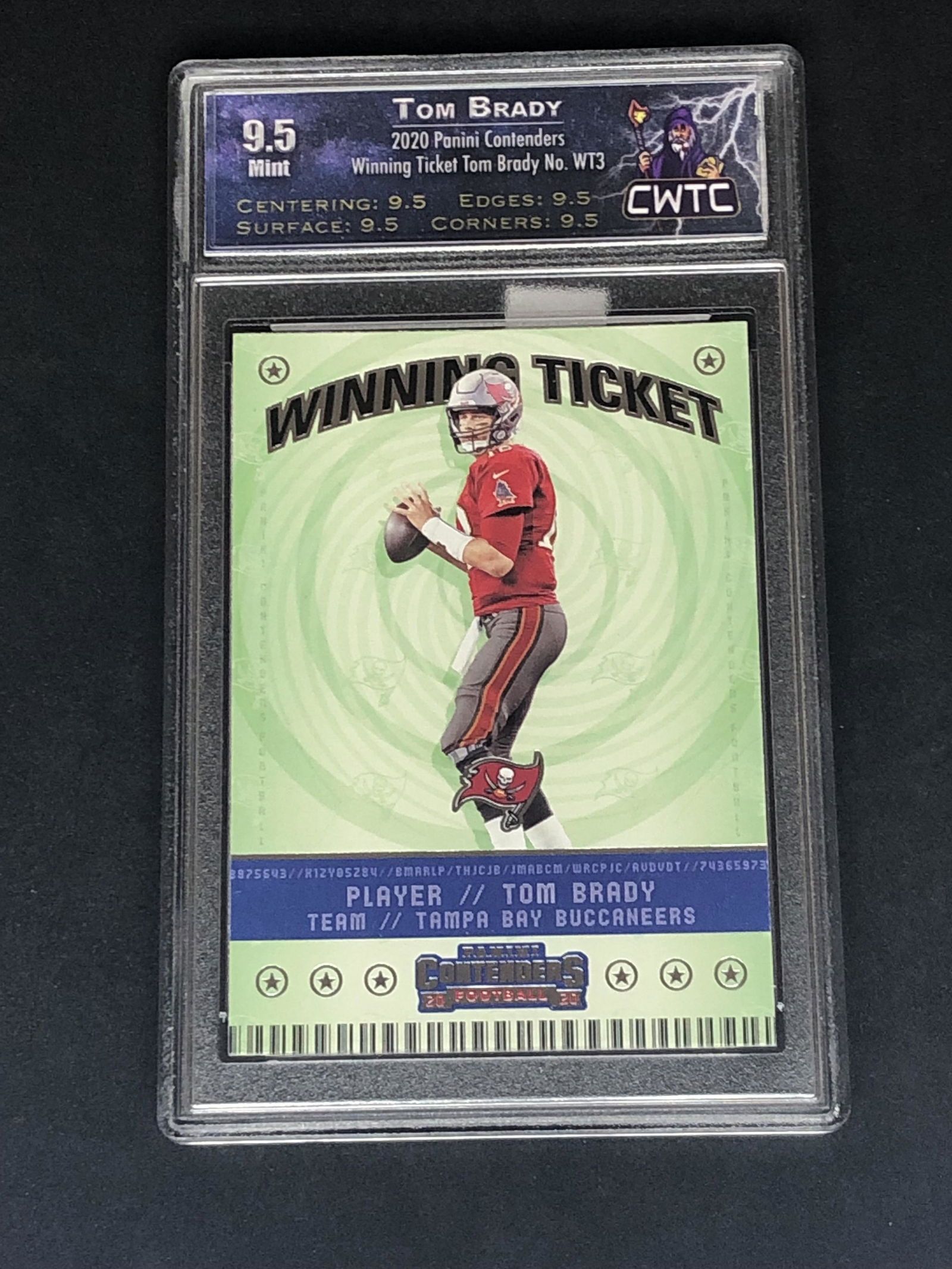 Tom Brady Panini Contenders CWTC 9.5 (1 of 1)