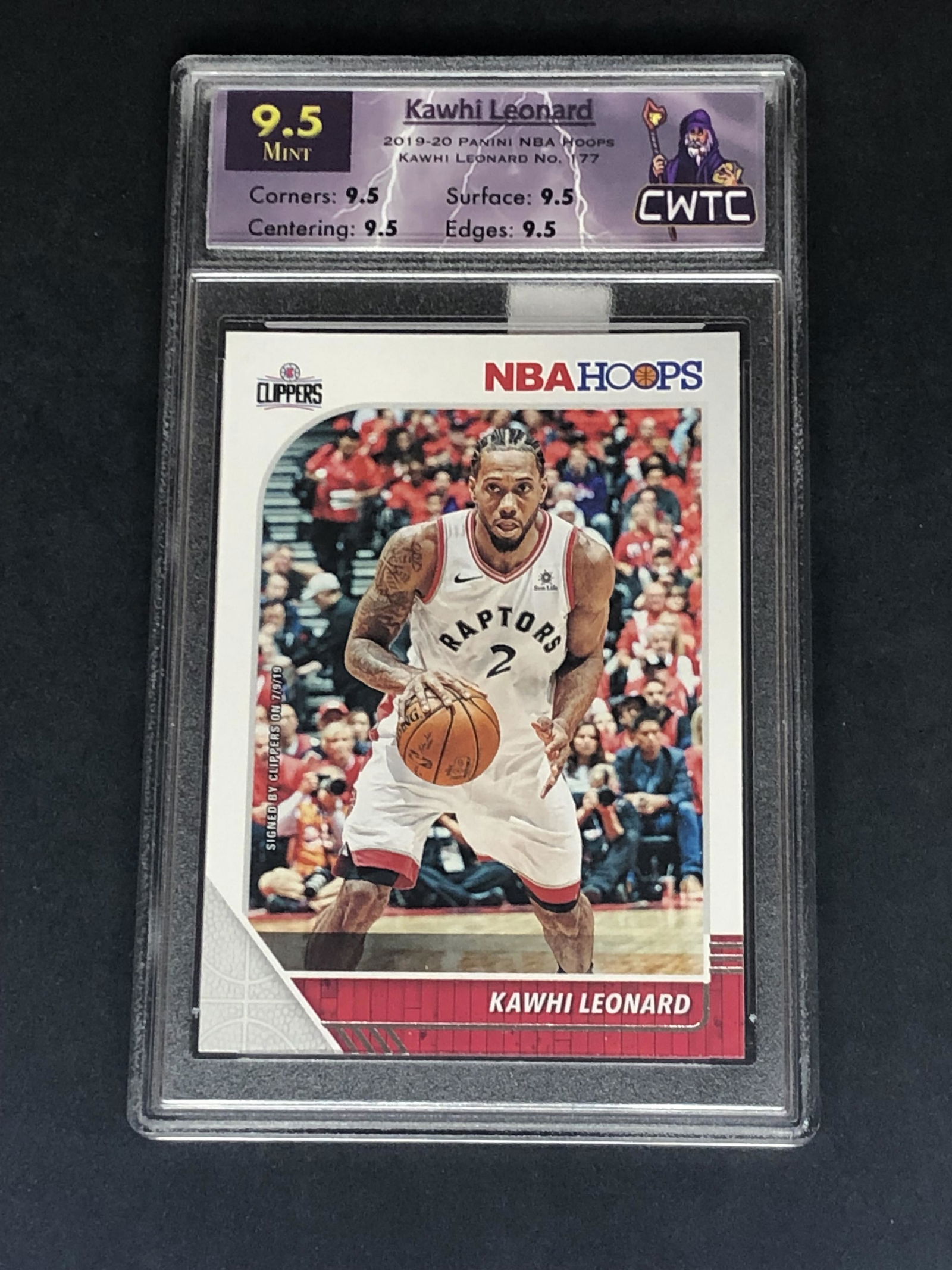 Kawhi Leonard Panini NBA Hoops CWTC 9.5 (1 of 1)