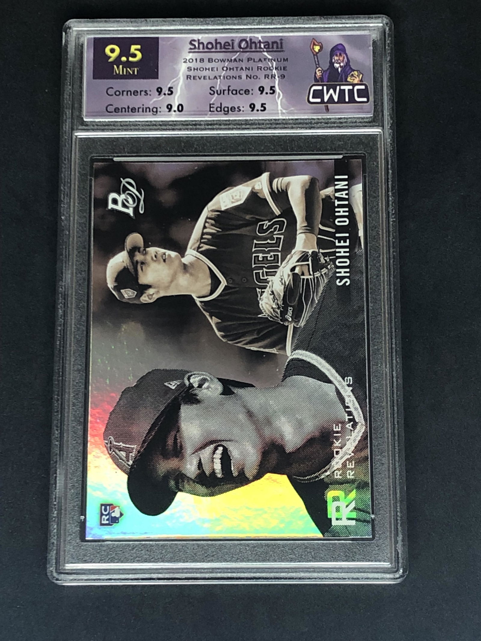 Shohei Ohtani Bowman Platinum Rookie CWTC 9.5 (1 of 1)