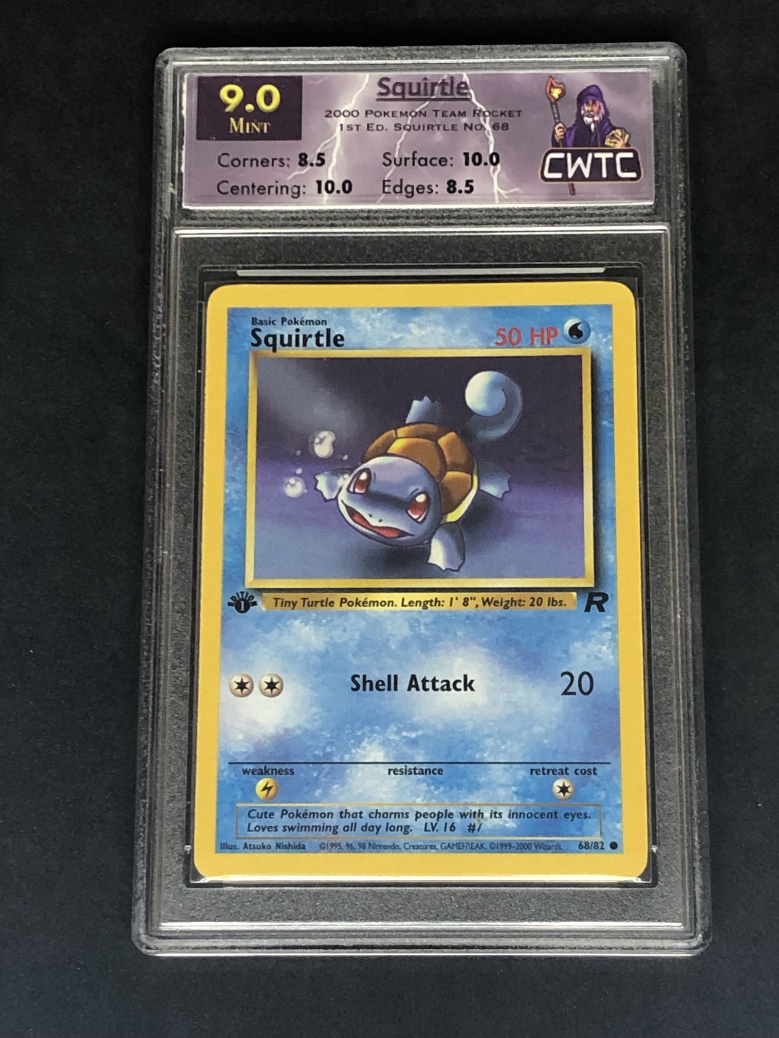 1st Edition Rockets Squirtle CWTC 9 (1 of 1)
