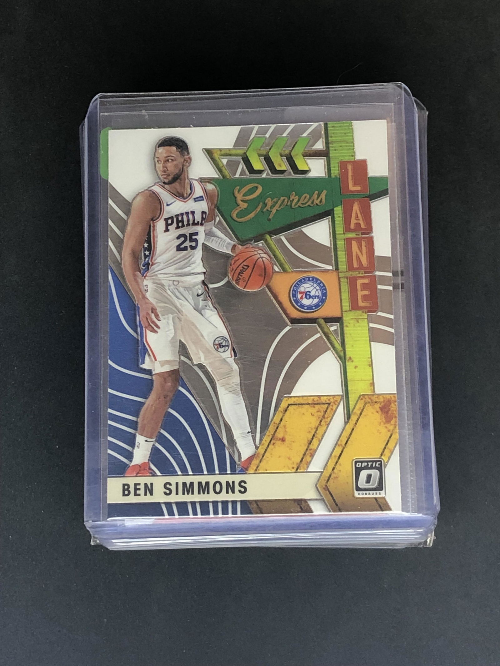 Ben Simmons Panini Donruss Optic Express Lane (1 of 1)