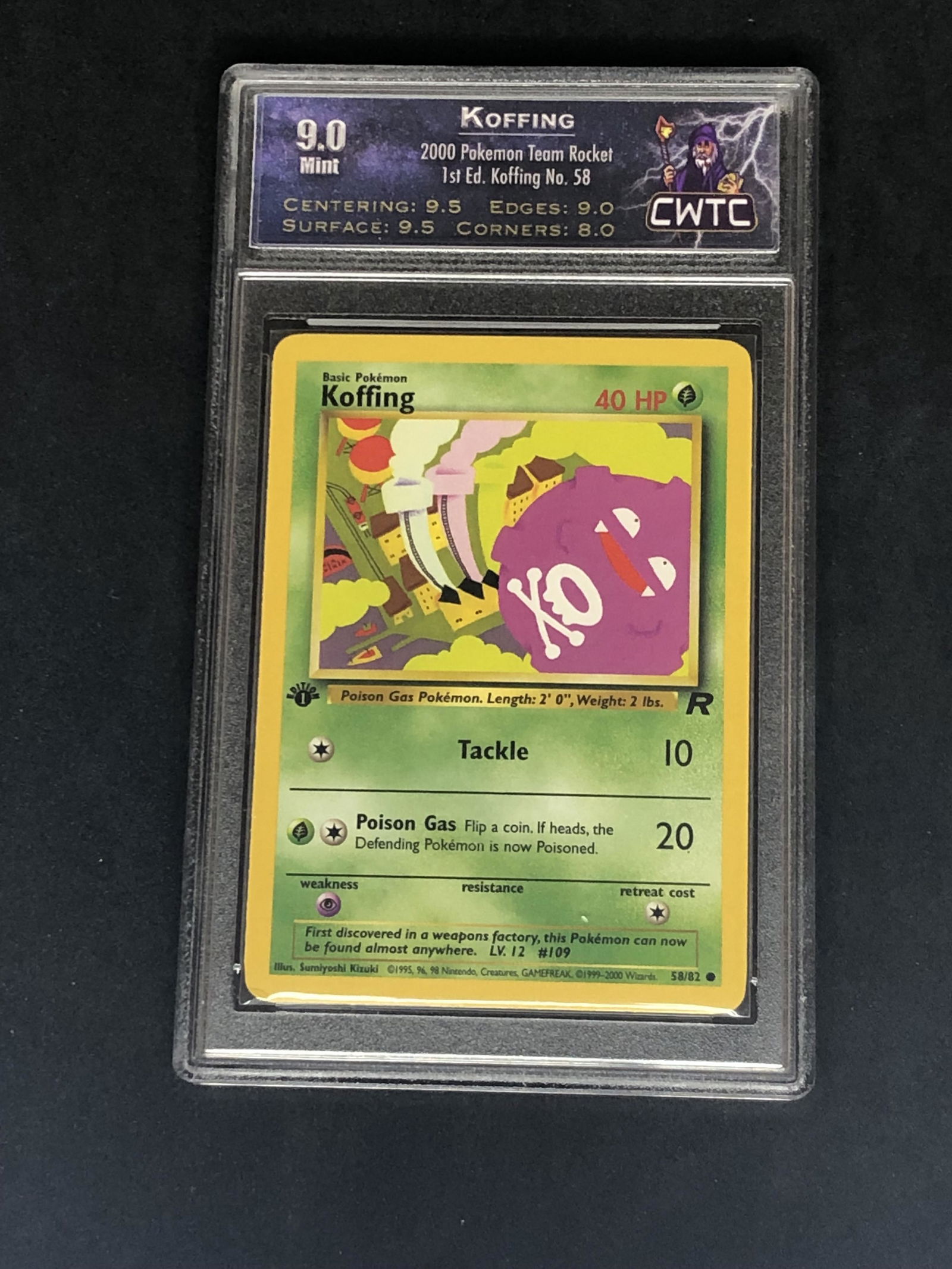 1st Edition Rockets Koffing CWTC 9 (1 of 1)