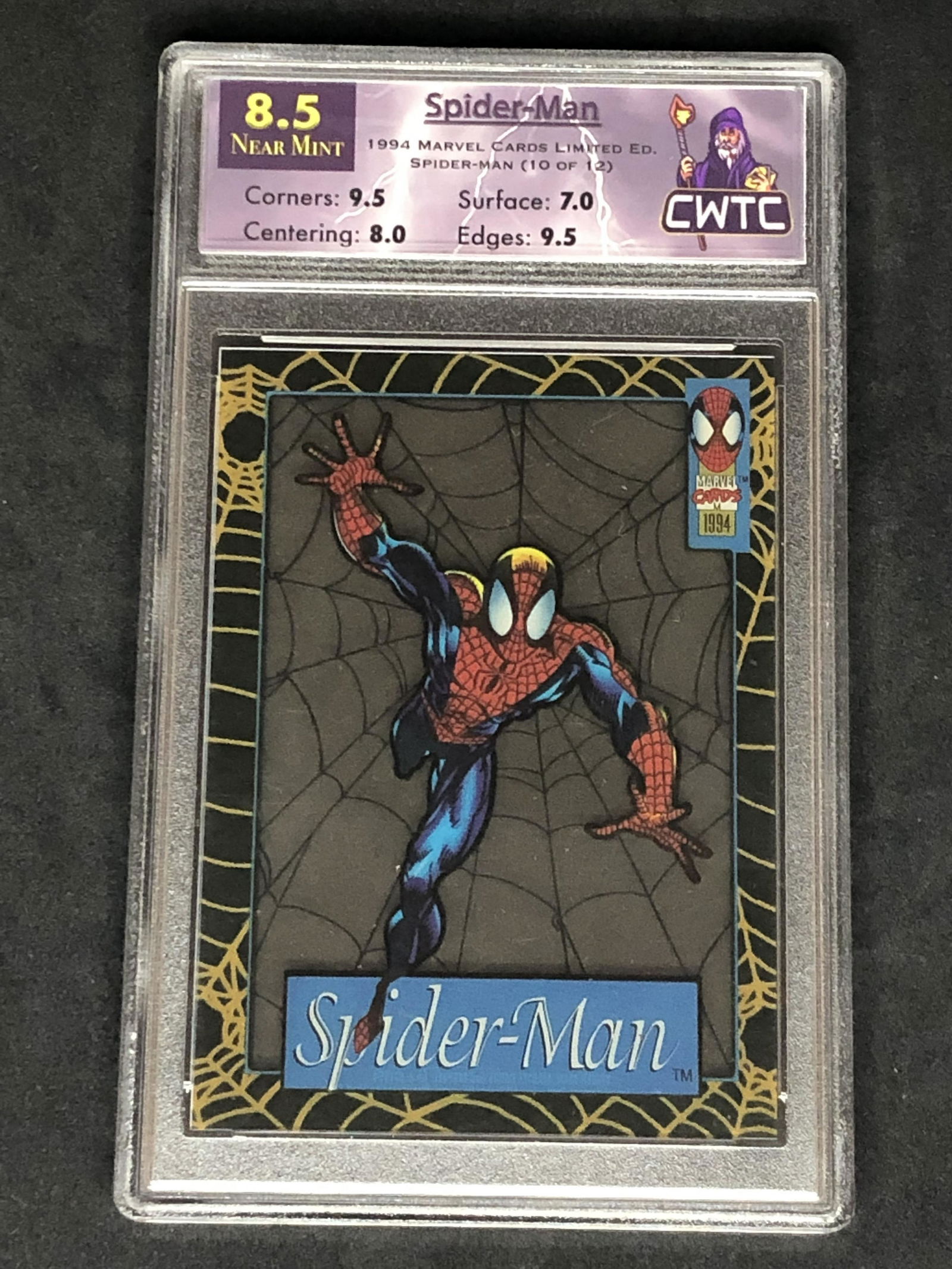 Spider-Man Marvel Card CWTC 8.5 (1 of 1)