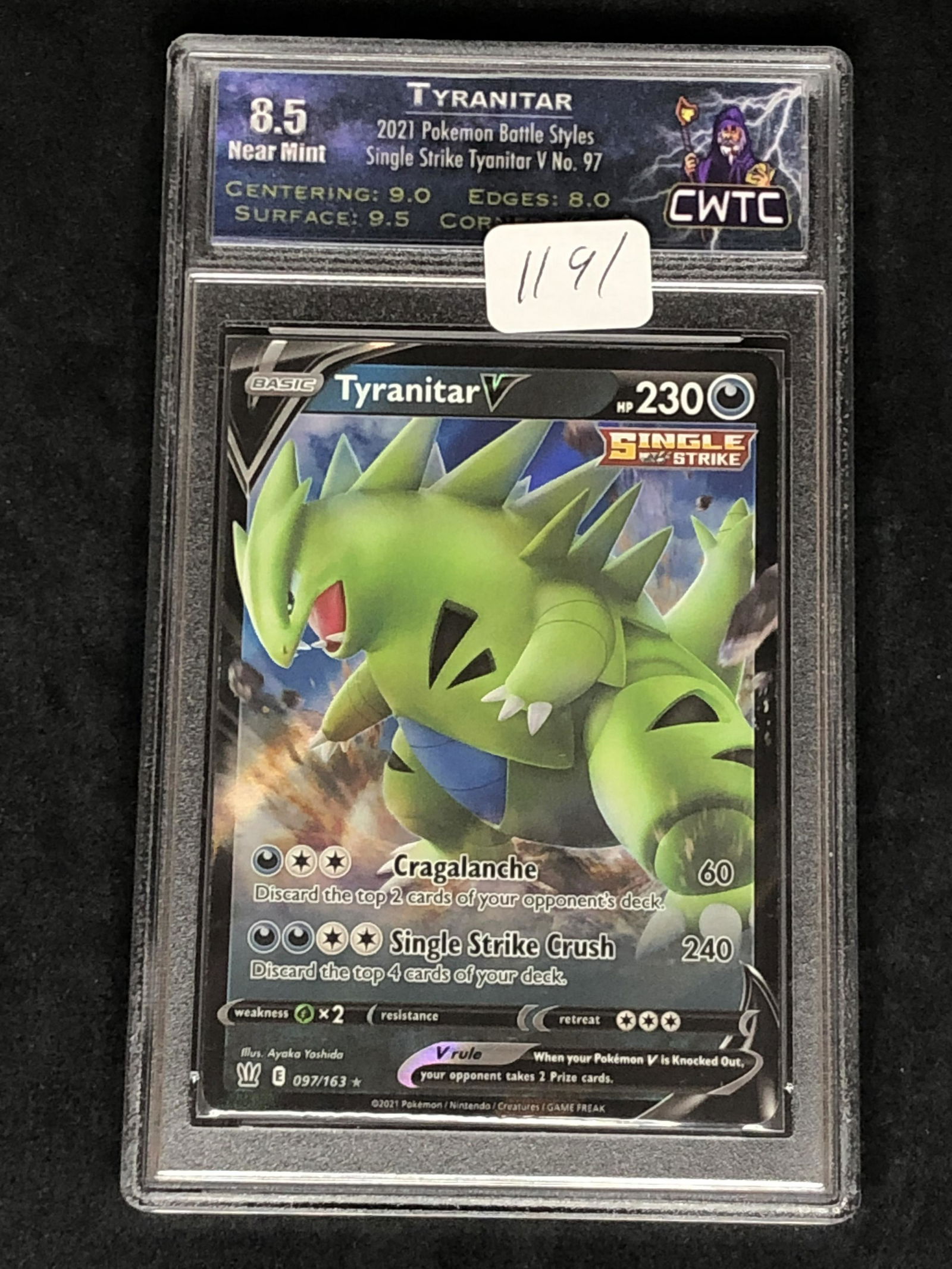 Tyranitar V CWTC 8.5 (1 of 1)