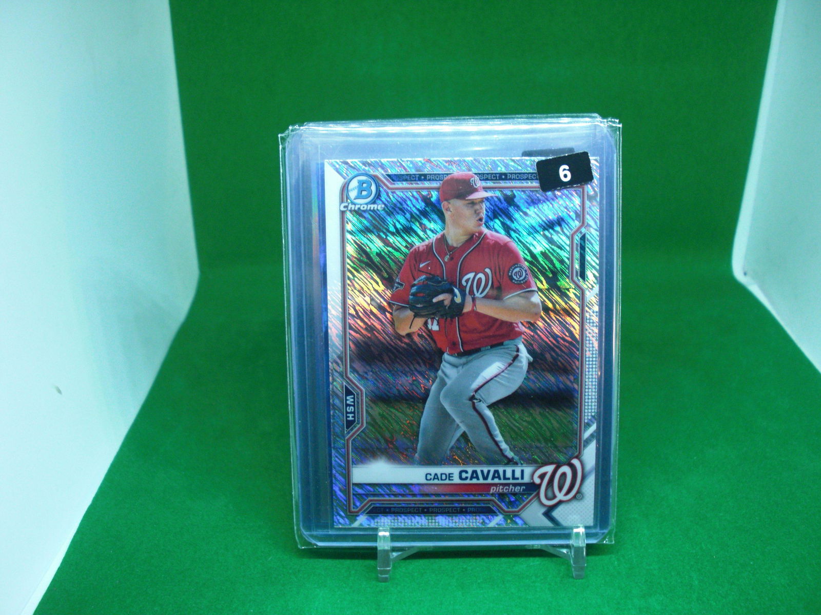 Cade cavalli Bowman Chrome silver sparkle (1 of 1)