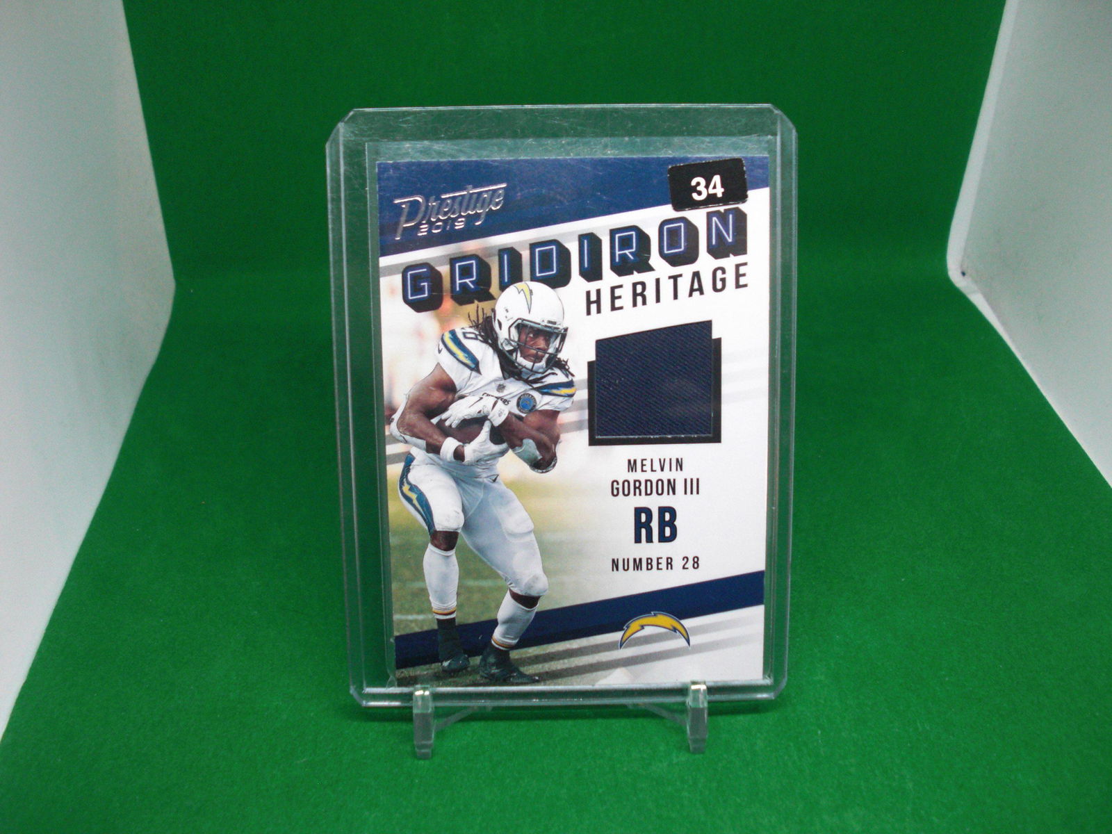 Melvin Gordon jersey card (1 of 1)