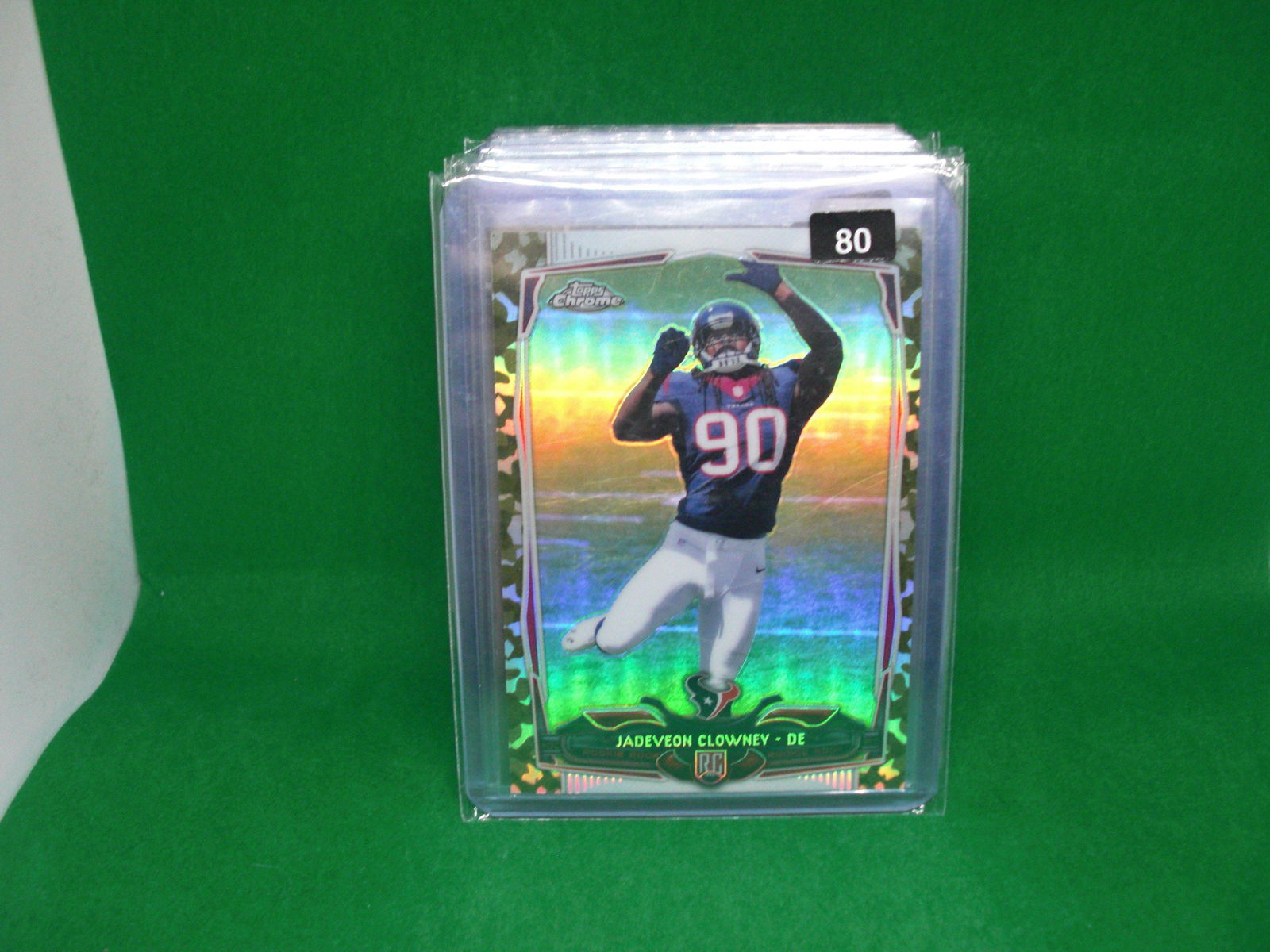 jadeveon clowney camo refractor RC 018/499 (1 of 1)