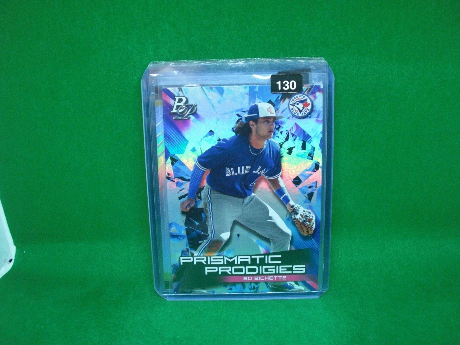 2019 bo bichette bowman platinum: in top loader