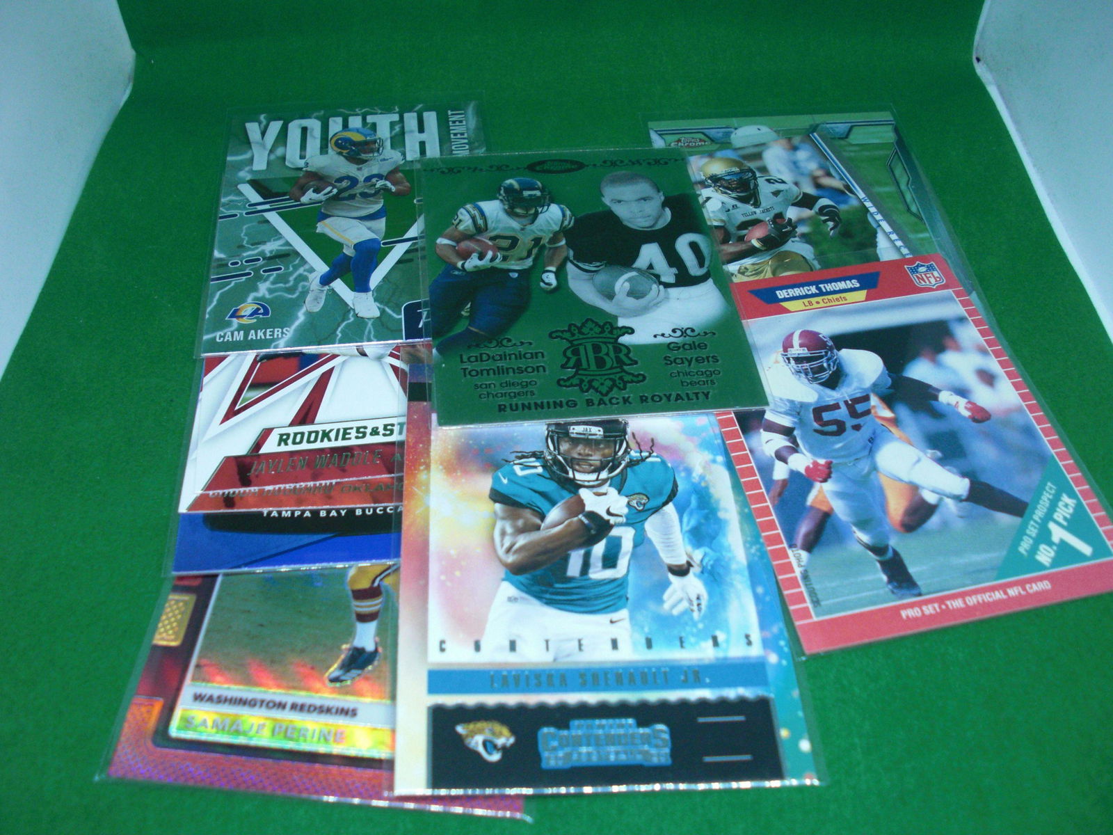 lot of 10 nfl running backs (1 of 1)
