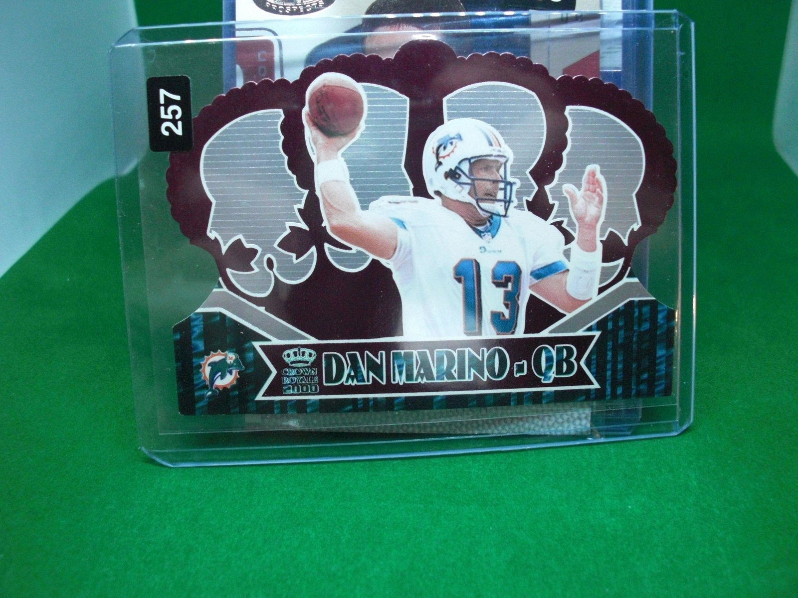 dan marino crown royale: in top loader