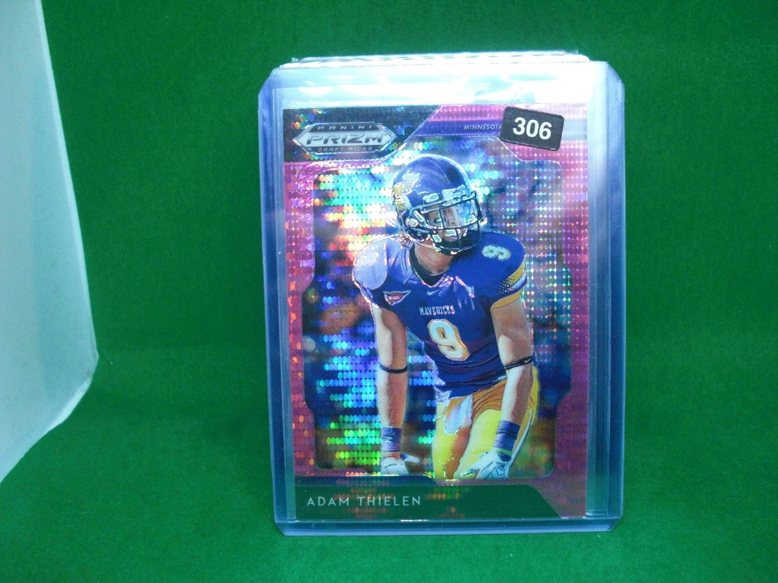 adam thielen pink pulsar: in top loader