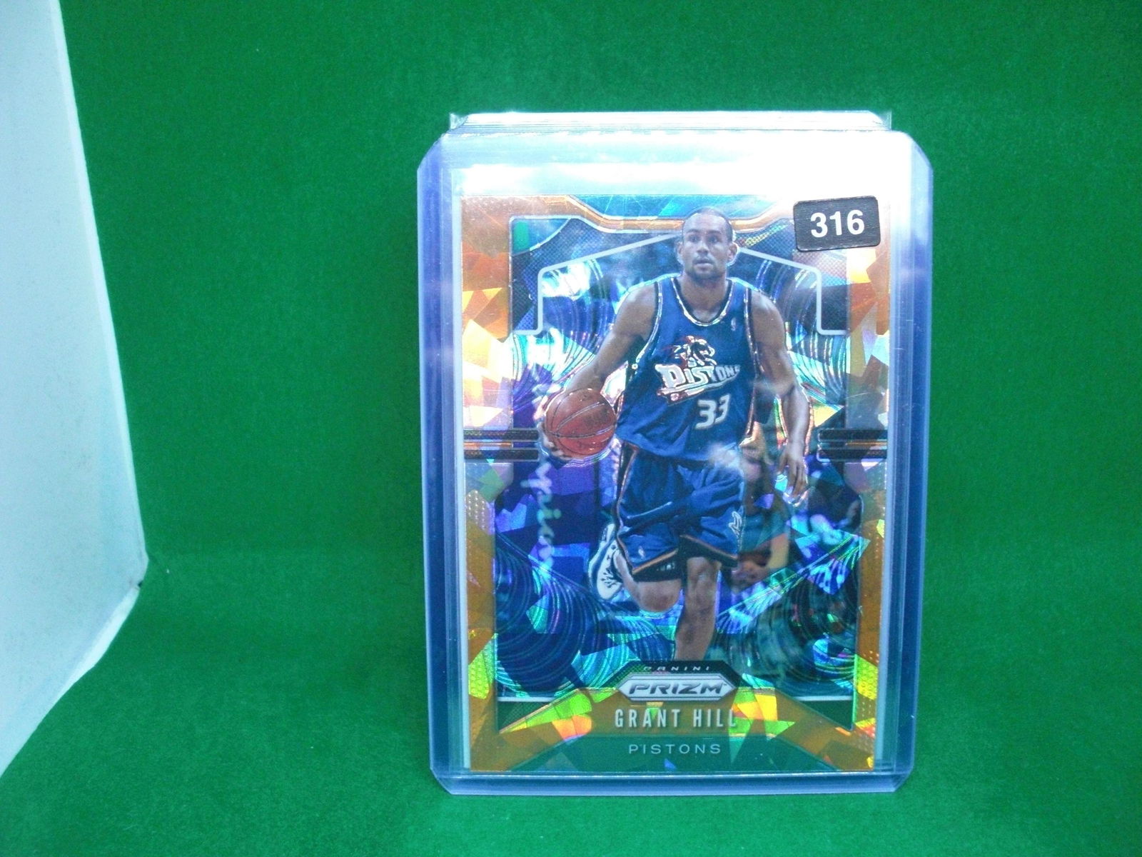 grant hill orange cracked ice: in top loader
