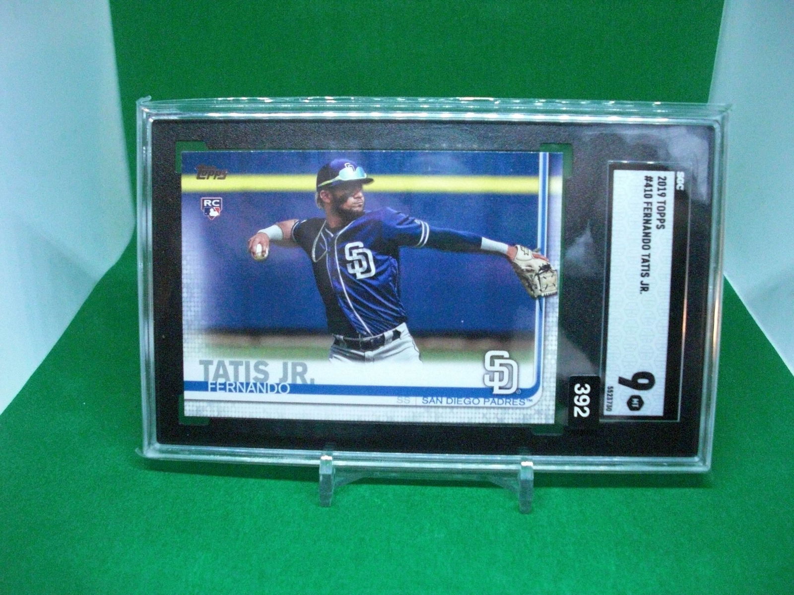 Sgc fernando Tatis jr graded card (1 of 1)