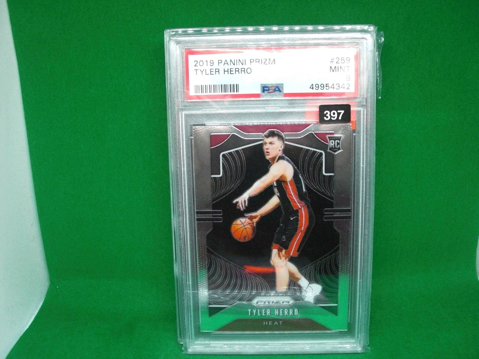 psa 9 mint tyler herro rookie card (1 of 1)