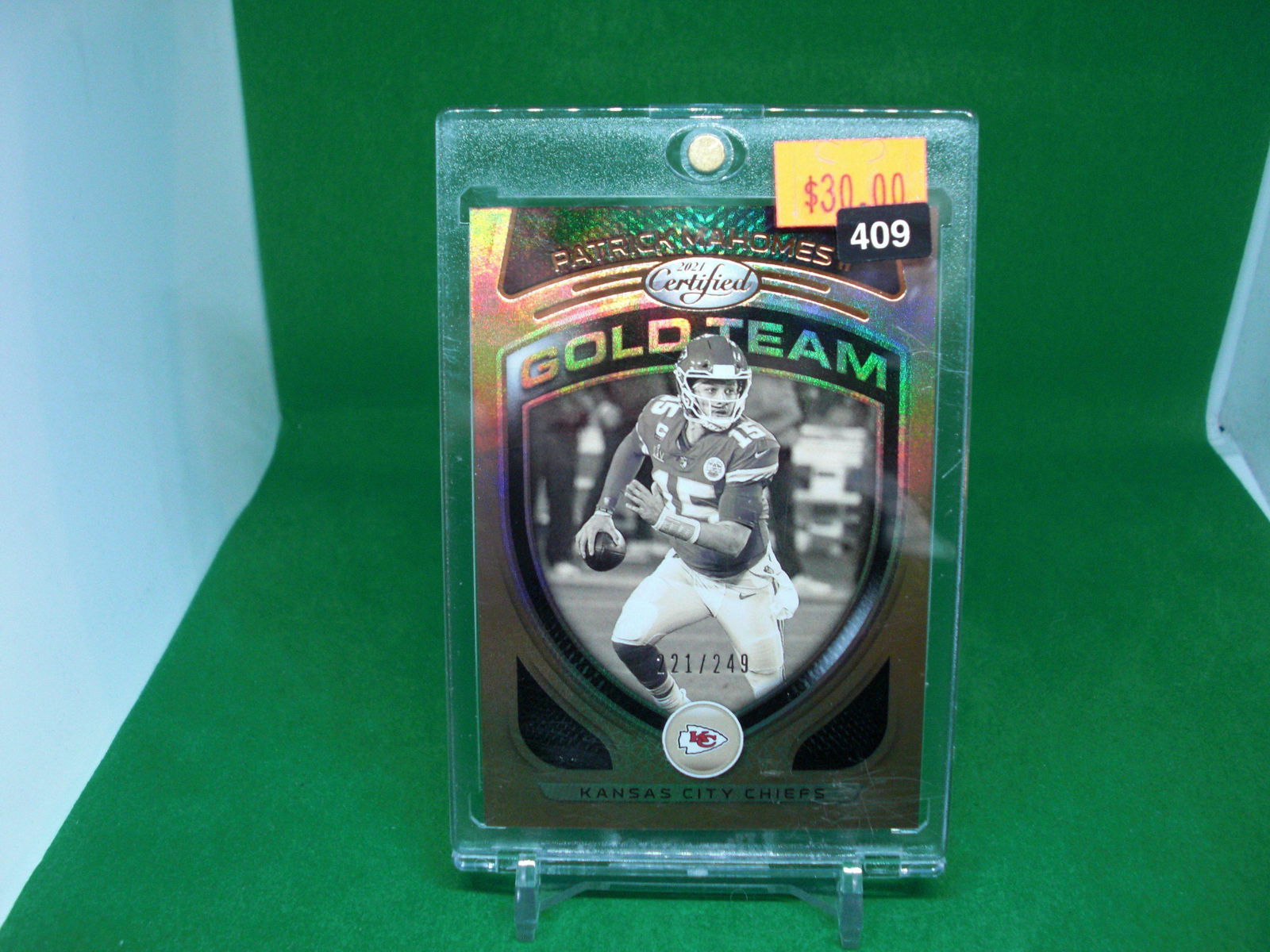 patrick mahomes II gold team 221/248 (1 of 1)