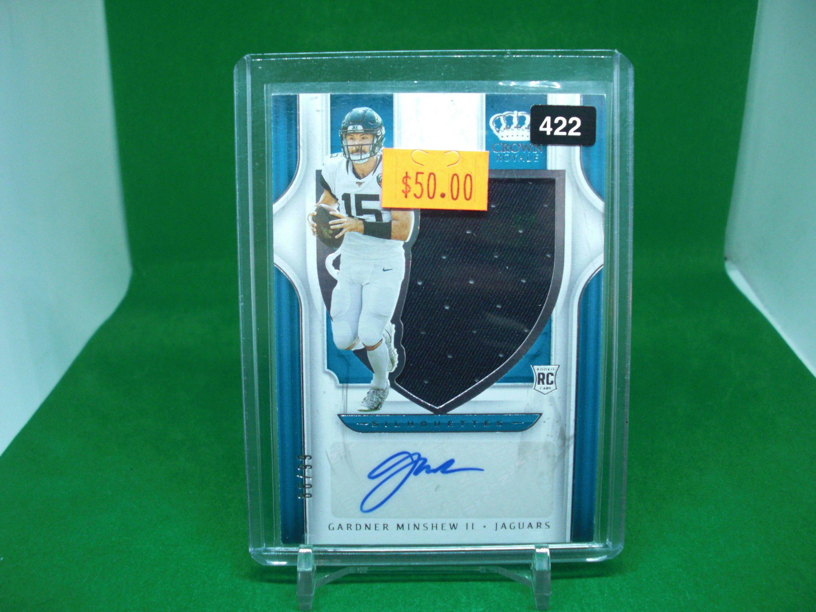 gardner minshew rookie jersey auto (1 of 1)